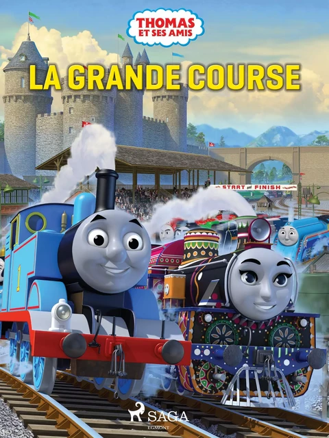 Thomas et ses amis - La Grande Course -  Mattel - Saga Egmont French