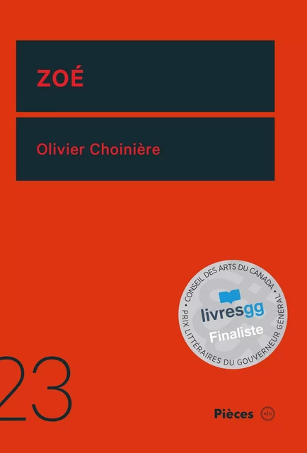 Zoé - Olivier Choinière - Atelier 10