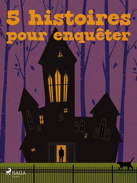 5 histoires pour enquêter - Edgar Edgar Allan, H. J. Magog, Robert Louis Stevenson, Jules Renard, Émile Gaboriau - Saga Egmont French