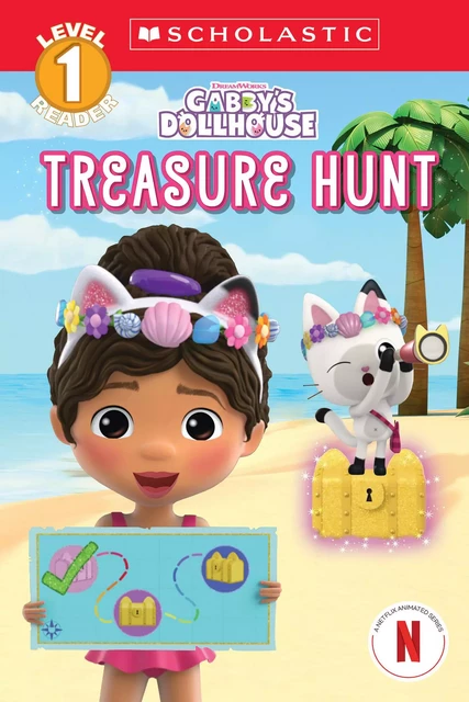 Gabby's Dollhouse: Treasure Hunt (Scholastic Reader, Level 1) - Gabrielle Reyes - Scholastic Inc.