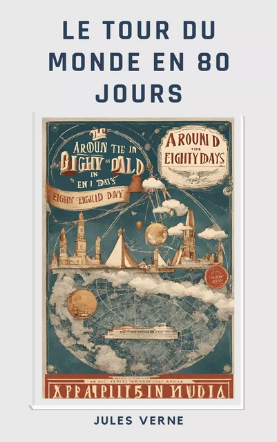 Le tour du monde en 80 jours - Jules Verne - Bookelis