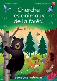 Cherche les animaux de la forêt! - Niveau de lecture 1