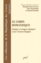 Le corps romanesque