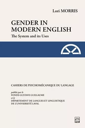 Gender in Modern English