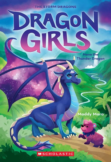 Hana the Thunder Dragon (Dragon Girls #13) - Maddy Mara - Scholastic Inc.