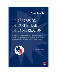 La répression de l’art et l'art de la répression : la profanation de la religion à l'épreuve des mutations du droit pénal au sujet du blasphème et de la protection des identités religieuses