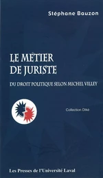 Le métier de juriste