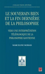 Le souverain bien et la fin dernière de la philosophie