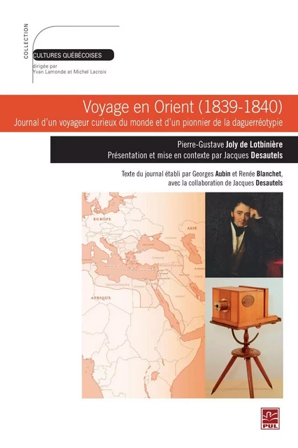 Voyage en Orient (1839-1840) -  Collectif - PUL Diffusion