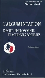 Argumentation: droit, philosphie et sciences sociales