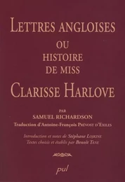 Lettres angloises ou histoire de Miss Clarisse Harlove