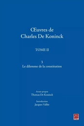 Oeuvres de Charles De Koninck 02 - v.03