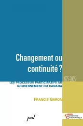 Changement ou continuité?