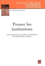 Penser les institutions