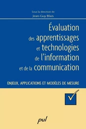 Évaluation des apprentissages et technologies de ...