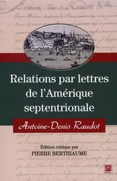 Relations par lettres de l'Amérique septentrionale