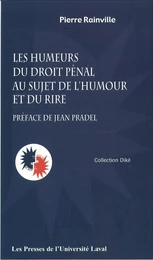 Humeurs du droit pénal au sujet de l'humour