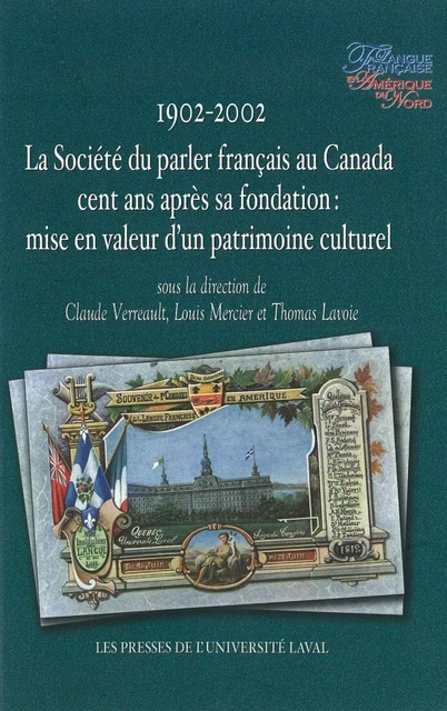 Société du parler-français (1902-2002) -  Collectif - PUL Diffusion