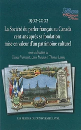 Société du parler-français (1902-2002)