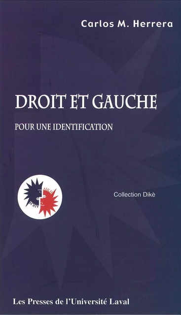 Droit et gauche: pour une identification - Carlos Miguel Herrera - PUL Diffusion