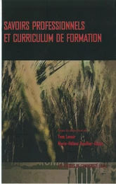 Savoirs professionels et curriculum de formation