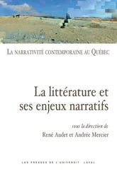 Narrativité contemporaine au Québec 01