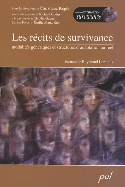 Les récits de survivance -  - PUL Diffusion