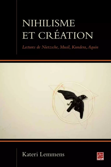 Nihilisme et création - Kateri Lemmens - PUL Diffusion