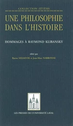 Une philosophie dans l'histoire