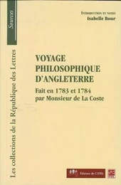 Voyage philosophique d'Angleterre