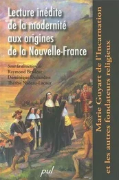 Lecture inédite de la modernité aux origines de la ...