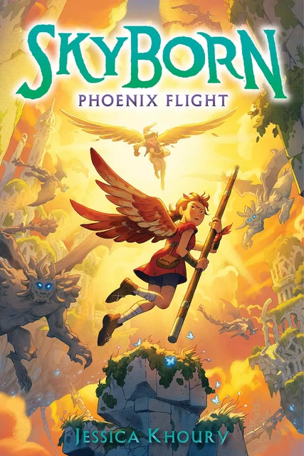 Phoenix Flight (Skyborn #3) - Jessica Khoury - Scholastic Inc.