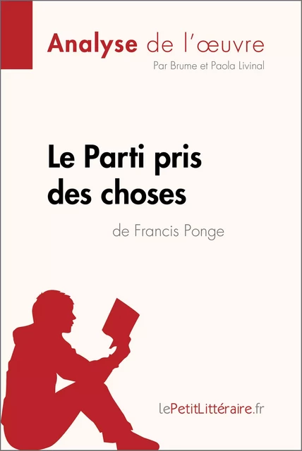 Le Parti pris des choses de Francis Ponge (Analyse de l'œuvre) -  lePetitLitteraire,  Brume, Paola Livinal - lePetitLitteraire.fr