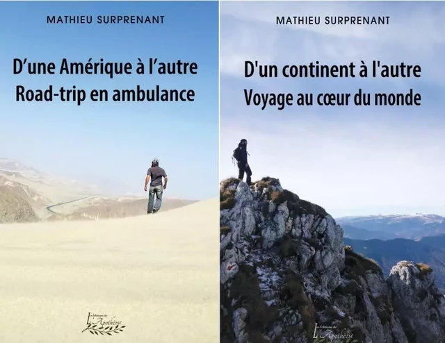 D'une Amérique à l'autre et D'un continent à l'autre - Mathieu Surprenant - Distribulivre