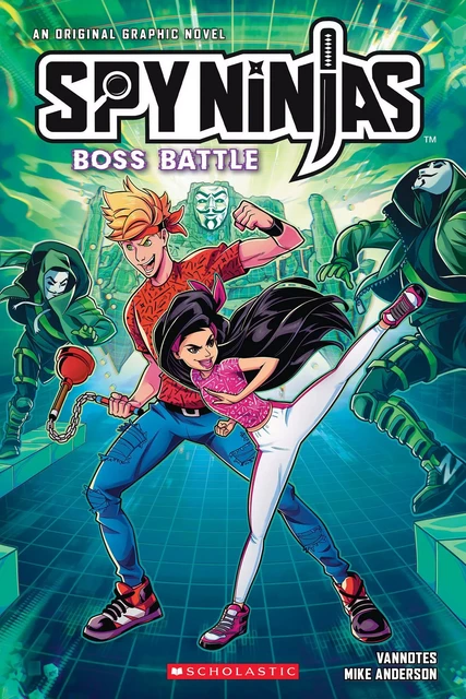 Boss Battle (Spy Ninjas Official Graphic Novel #3) -  - Scholastic Inc.