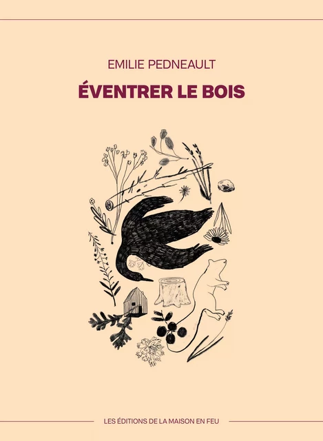 Éventrer le bois - Emilie Pedneault - Les éditions de la maison en feu