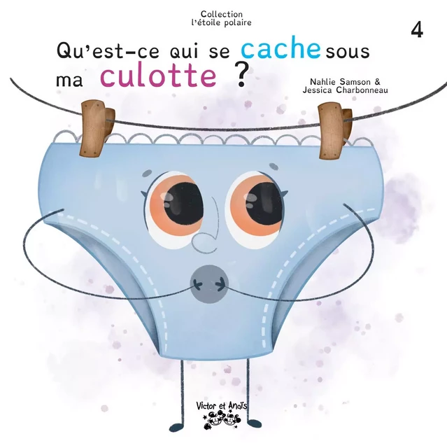 Qu’est-ce qui se cache sous ma culotte ? - Nahlie Samson - Les éditions Victor et Anaïs