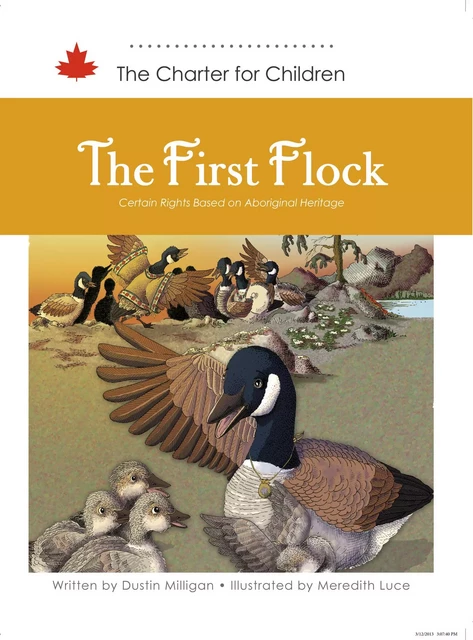 The First Flock - Dustin Milligan - DC Canada Education Publishing