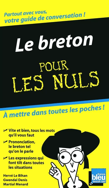 Le breton - Guide de conversation Pour les Nuls - Hervé LE BIHAN, Gwendal Denis, Martial MENARD - edi8