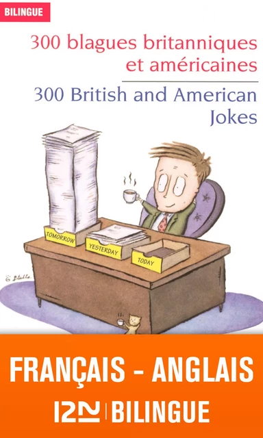 Bilingue français-anglais : 300 blagues britanniques et américaines / 300 British and American Jokes - Jean-Pierre BERMAN - Univers Poche