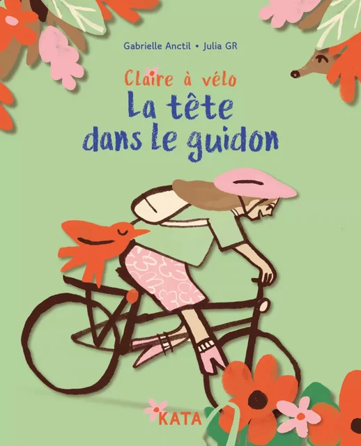 Claire à vélo - Gabrielle Anctil - KATA Éditeur