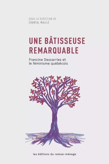 Une bâtisseuse remarquable - Chantal Maillé - Éditions du remue-ménage