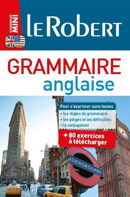 LE ROBERT-BONUS Mini Grammaire anglaise-80 exercices à télécharger -  Collectif - Nathan