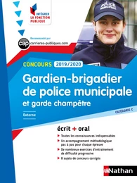 Concours Gardien-Brigadier de police municipale et Garde-champêtre - Catégorie C - Intégrer la fonction publique - 2019/2020