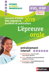 Concours AS/AP - L'épreuve orale - 2019