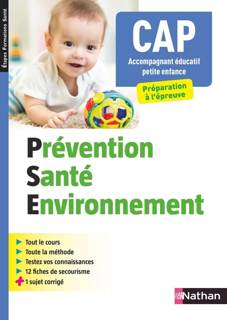 Prévention Santé Environnement - CAP Accompagnant Educatif Petite Enfance - 2019 - Catherine Barbeaux, Christelle Lorthios, M.C Senechal - Nathan