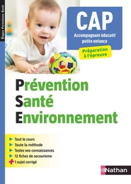 Prévention Santé Environnement - CAP Accompagnant Educatif Petite Enfance - 2019