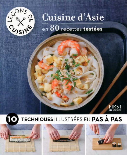 Leçons de cuisine - Cuisine asiatique -  Collectif - edi8