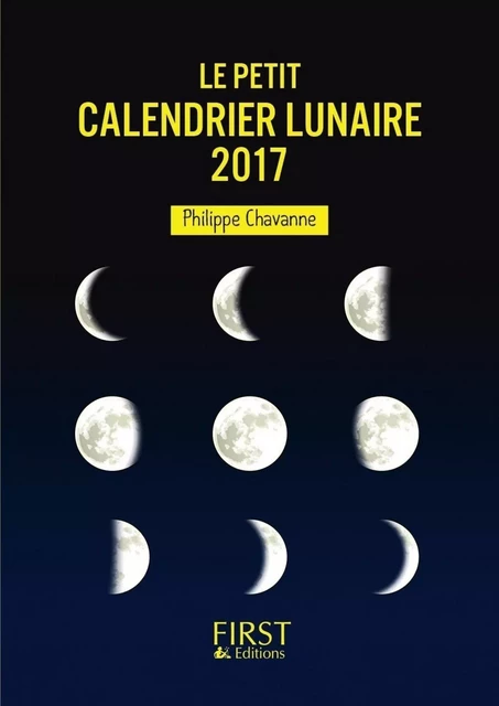 Petit livre - Calendrier lunaire 2018 - Philippe Chevanne - edi8