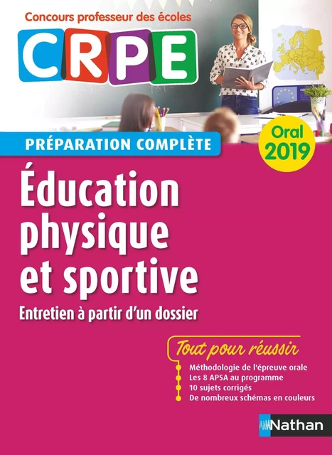 Education physique et sportive - Oral 2019 - Préparation complète - CRPE - Alain Saint-Jalmes - Nathan